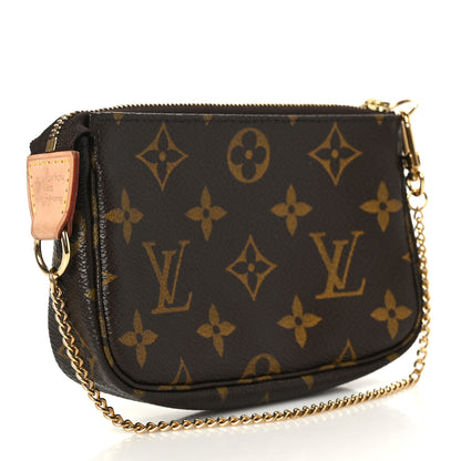 Louis Vuitton Monogram Mini Pochette Accessories 3 of 9