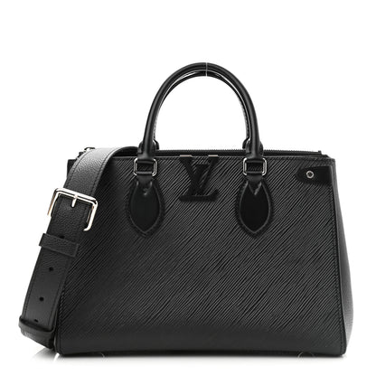 Louis Vuitton Epi Grenelle Tote PM Black 1 of 9