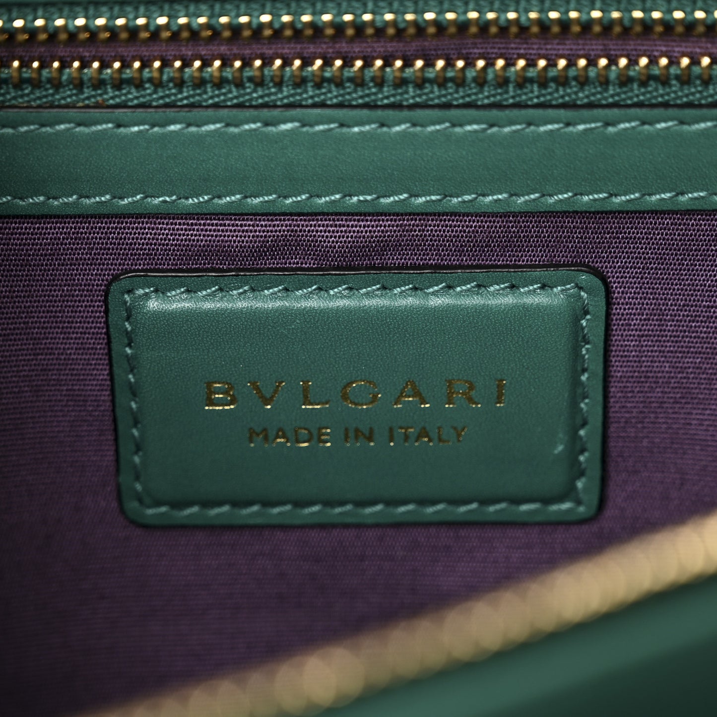 Calfskin Serpenti Forever Medium Shoulder Bag Emerald Green