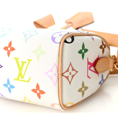 Louis Vuitton LV X TM Monogram Multicolor Nano Speedy White 9 of 10