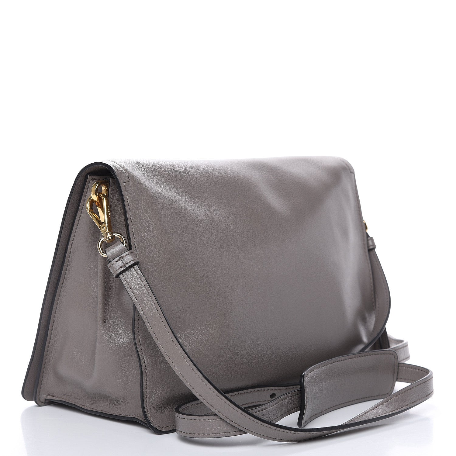 Prada Glace Calf Shoulder Bag Argilla 3 of 10