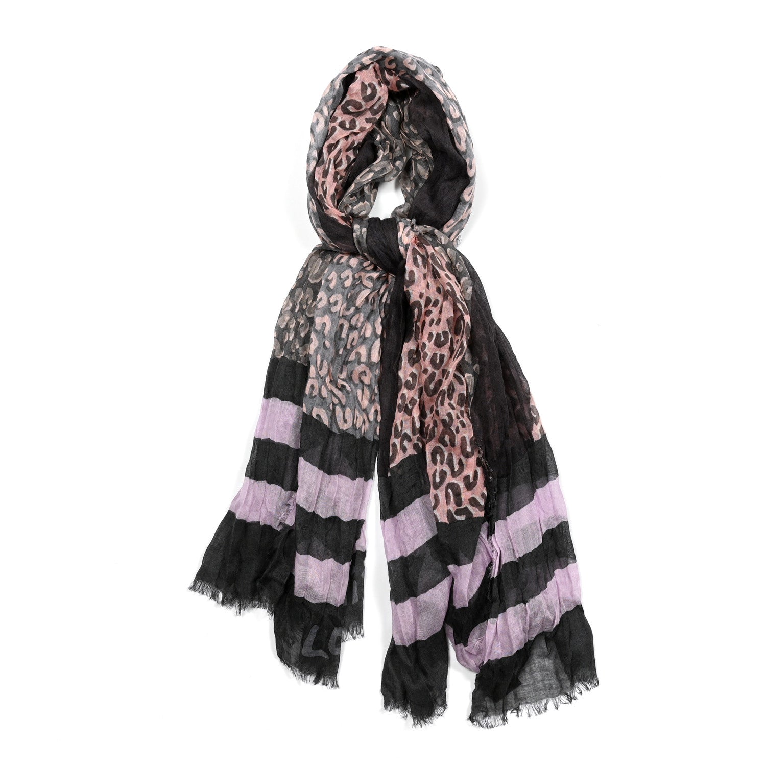 Louis Vuitton Cashmere Silk Leopard V Stole Shawl Multicolor 1 of 3