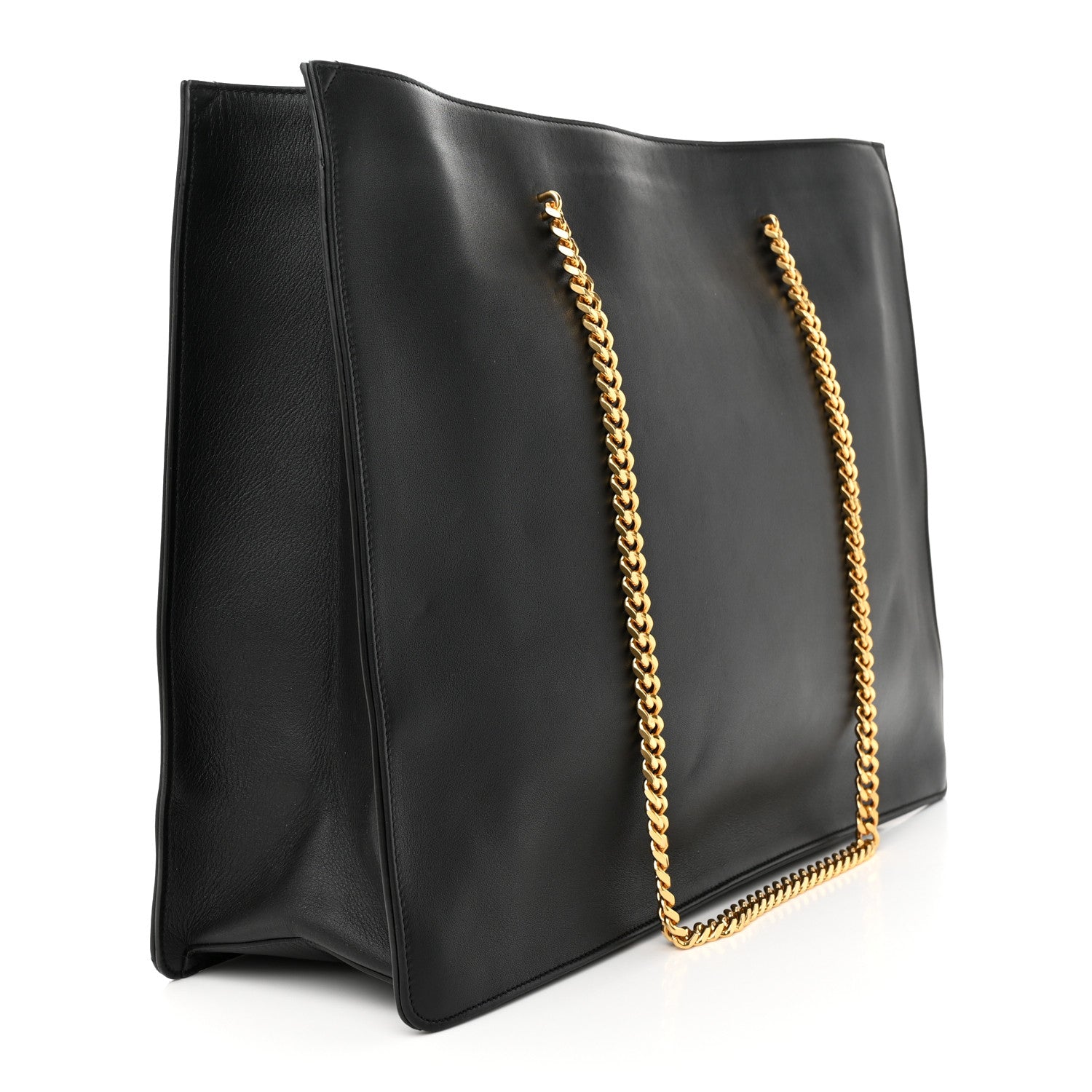 Saint Laurent Calfskin Siena Ultra Lux Tote Black 3 of 15