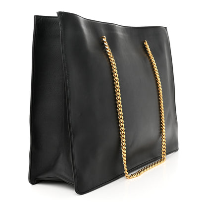 Saint Laurent Calfskin Siena Ultra Lux Tote Black 3 of 15