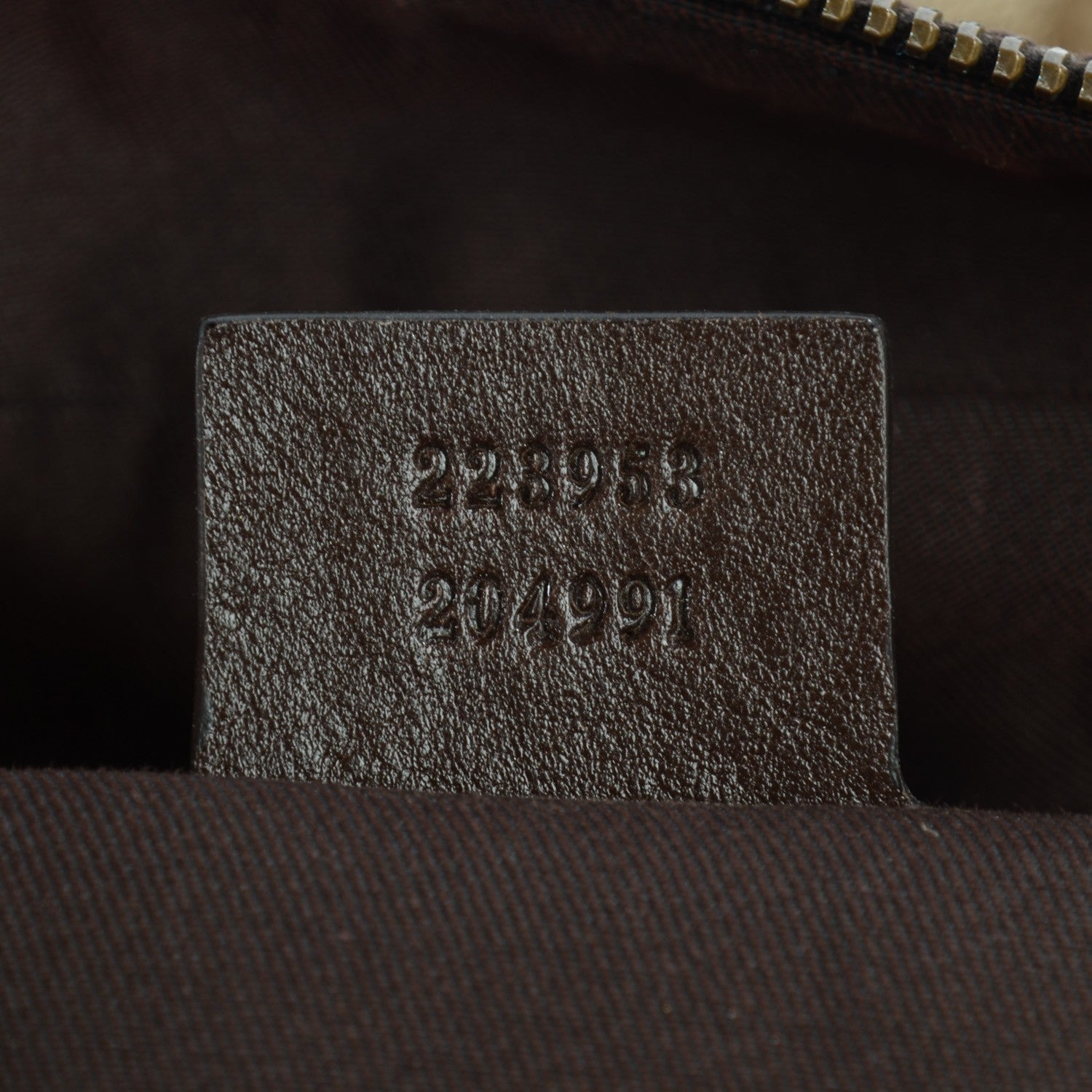 Gucci Monogram Interlocking Medium Boston Dark Brown 7 of 7