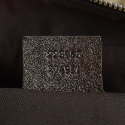 Gucci Monogram Interlocking Medium Boston Dark Brown 7 of 7