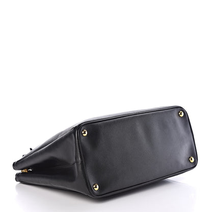 Prada Saffiano Large Galleria Double Zip Tote Black 4 of 9