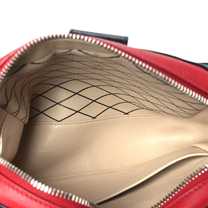 Louis Vuitton Calfskin Petite Malle Soft MM Rouge 4 of 9