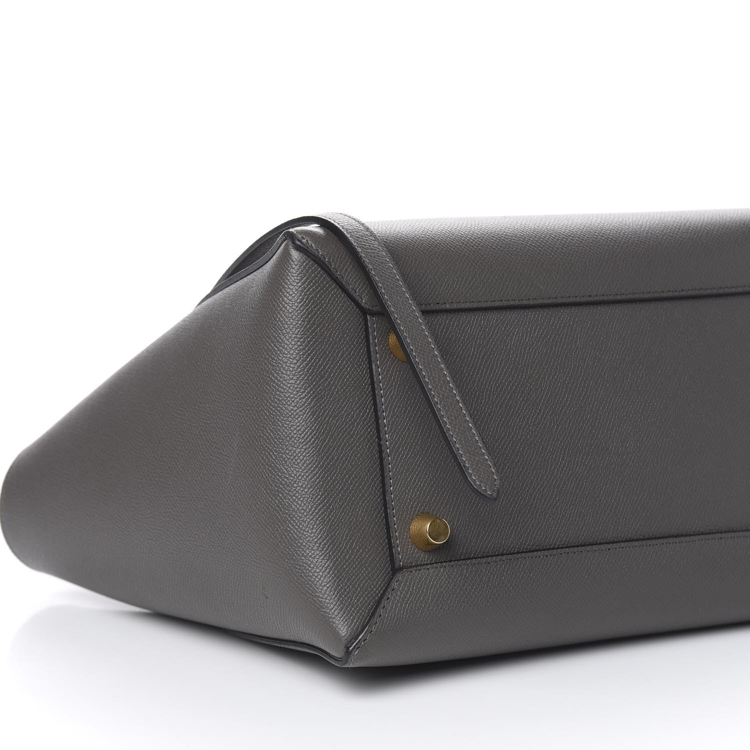 Celine Grained Calfskin Mini Belt Bag Grey 9 of 10