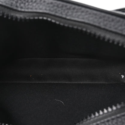 Louis Vuitton Taurillon Monogram Uniformes Solar Ray Soft Pochette Volga Belt Bag Black 5 of 9