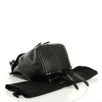 Dolce & Gabbana Pebbled Calfskin Sicily Backpack Black 4 of 6