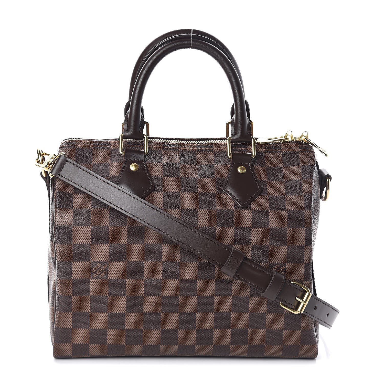 Louis Vuitton Damier Ebene Speedy Bandouliere 25 1 of 9