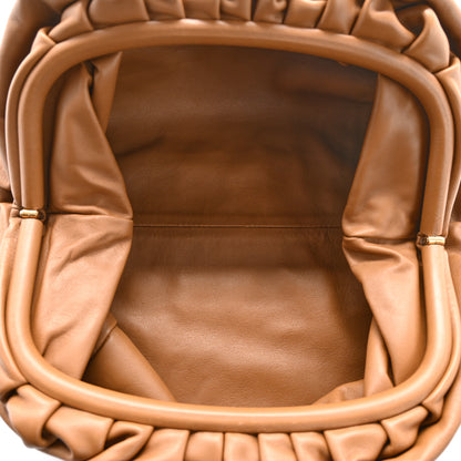 Bottega Veneta Smooth Butter Calf The Pouch Oversized Clutch Teak 5 of 8