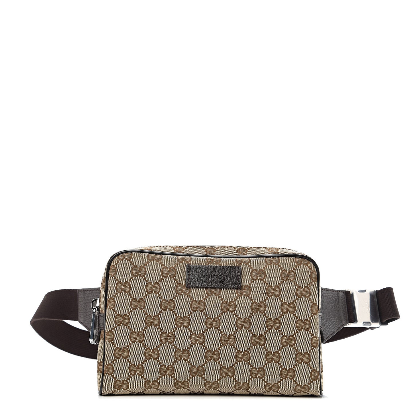 Monogram Belt Bag Dark Brown