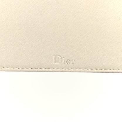 Christian Dior Lambskin Studded Medium Diorama Flap Bag Latte 14 of 16