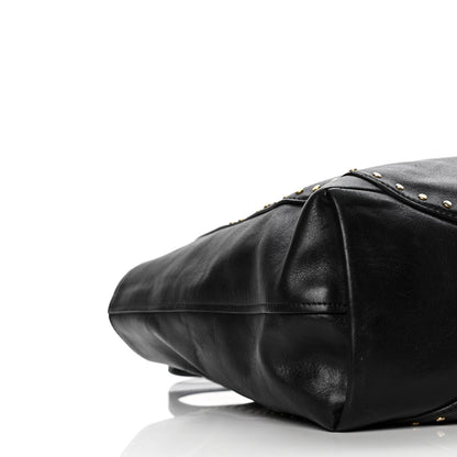 Chloe Calfskin Studded Isa Tote Black 7 of 8