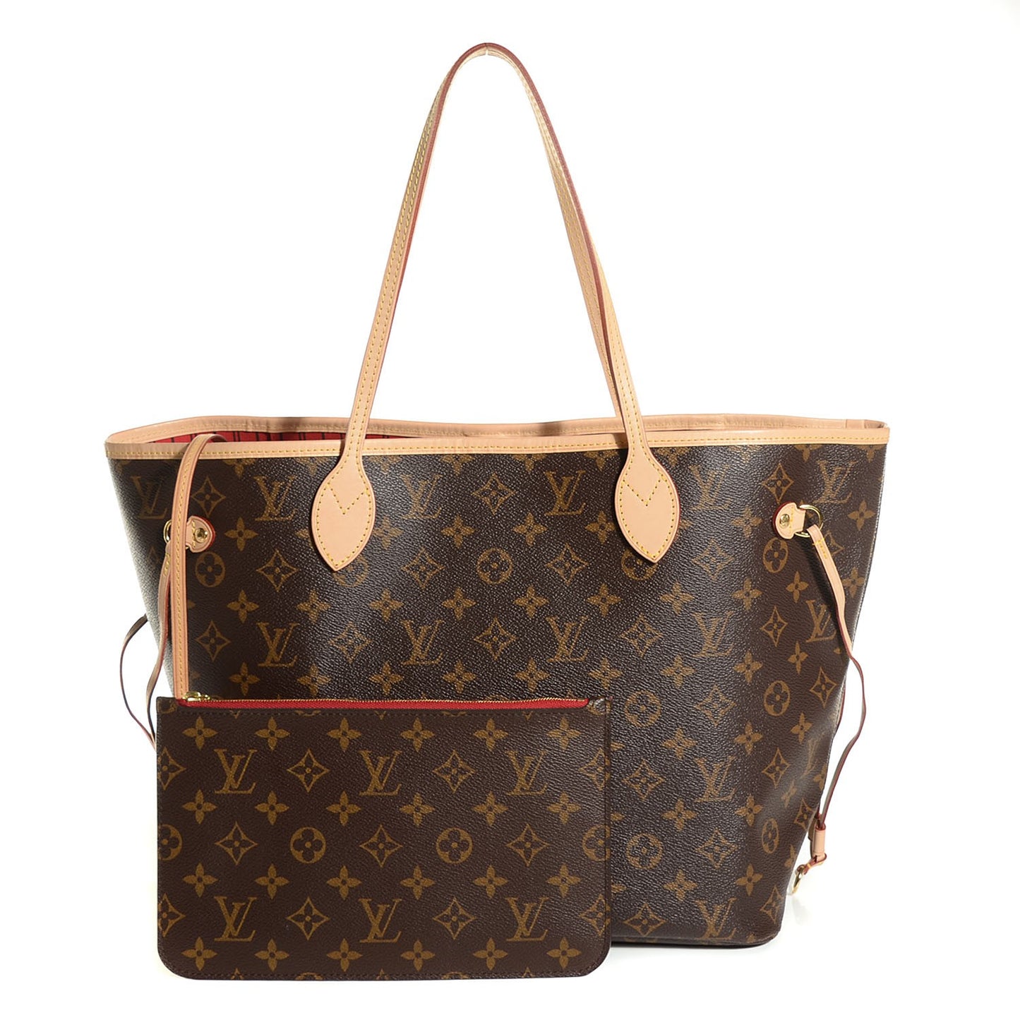 Monogram Neo Neverfull MM Cherry
