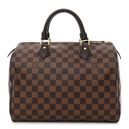 Louis Vuitton Damier Ebene Speedy 30 1 of 11