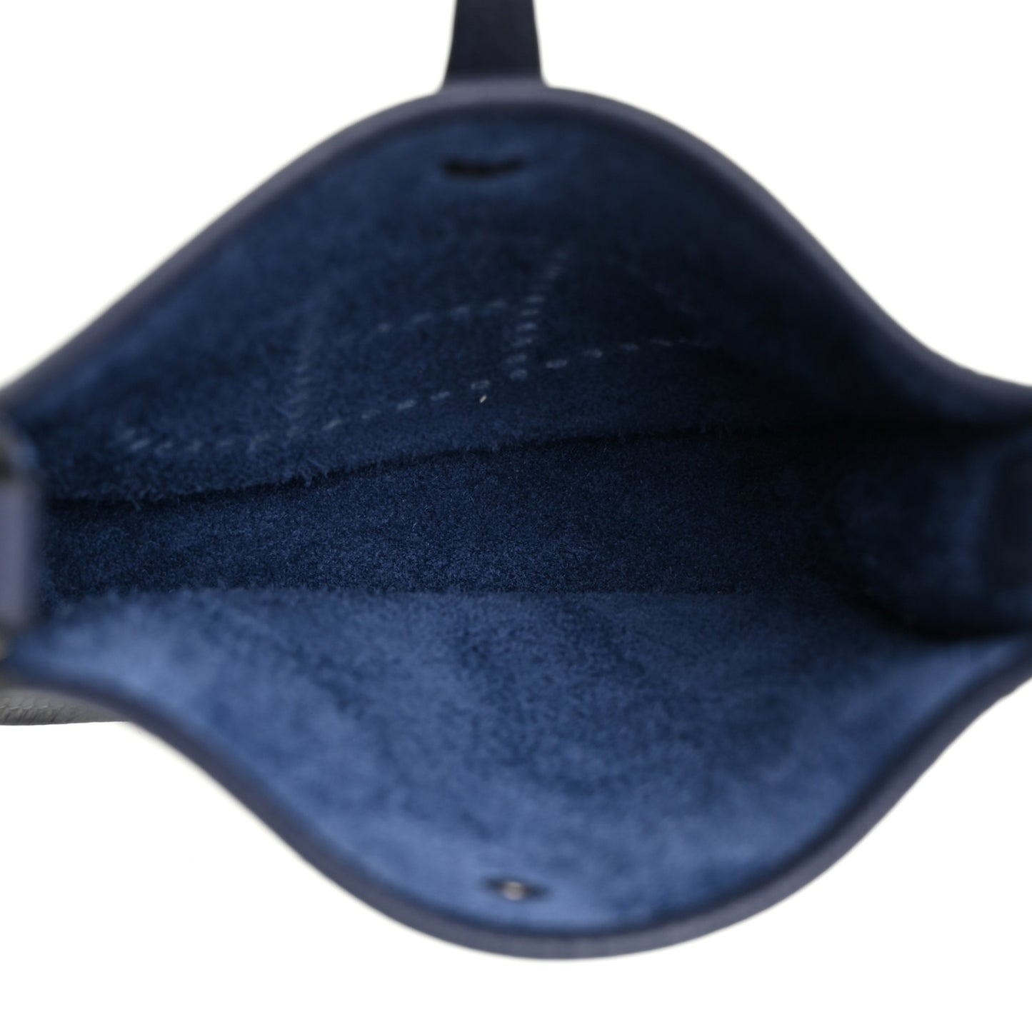 Taurillon Clemence Amazone Sangle Cavale Evelyne TPM Bleu Nuit Bleu Encre Cuivre