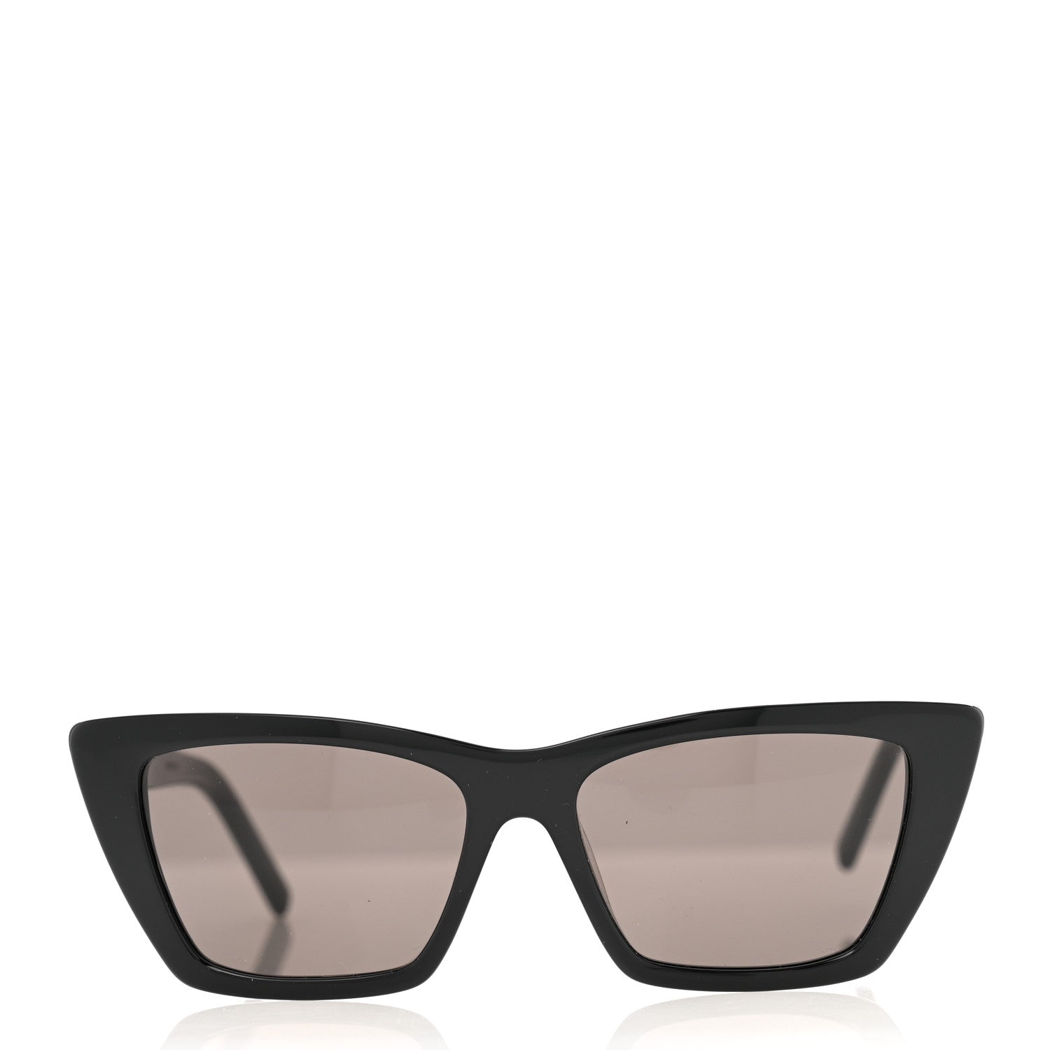 Saint Laurent Acetate Mica Cat Eye Sunglasses SL 276 Black 2 of 7