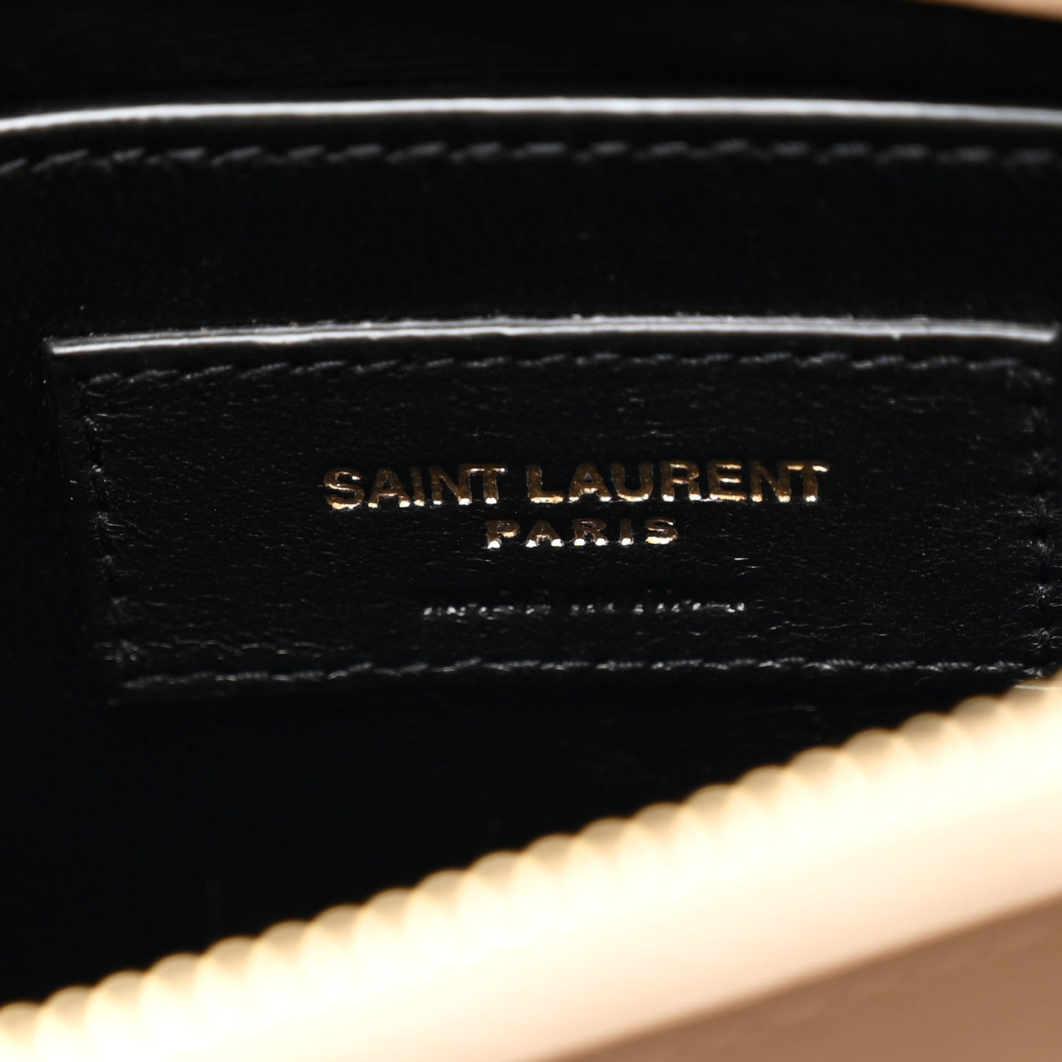 Saint Laurent Calfskin Y Quilted Monogram Small Loulou Chain Satchel Dark Beige 6 of 10
