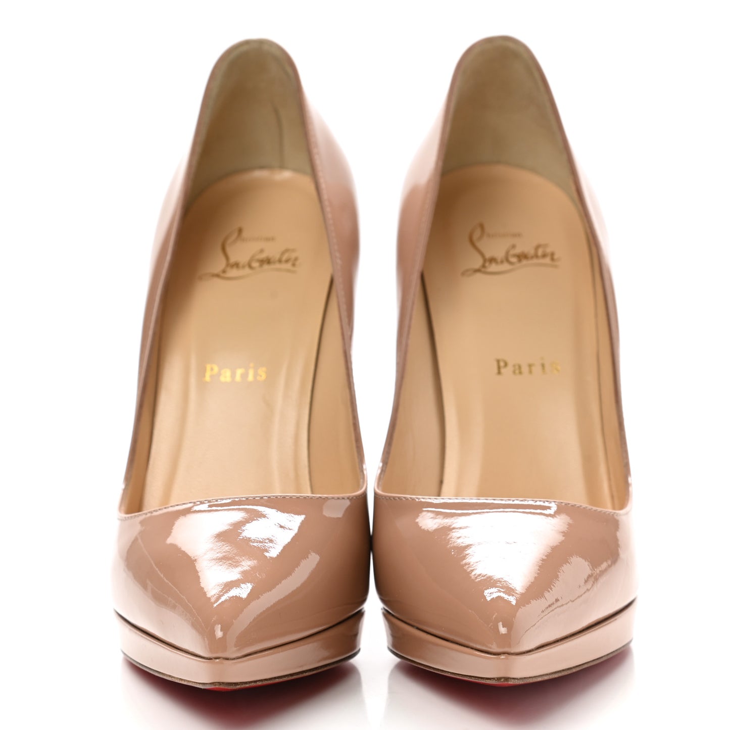 Patent Pigalle Plato 120 Pumps 38.5 Nude