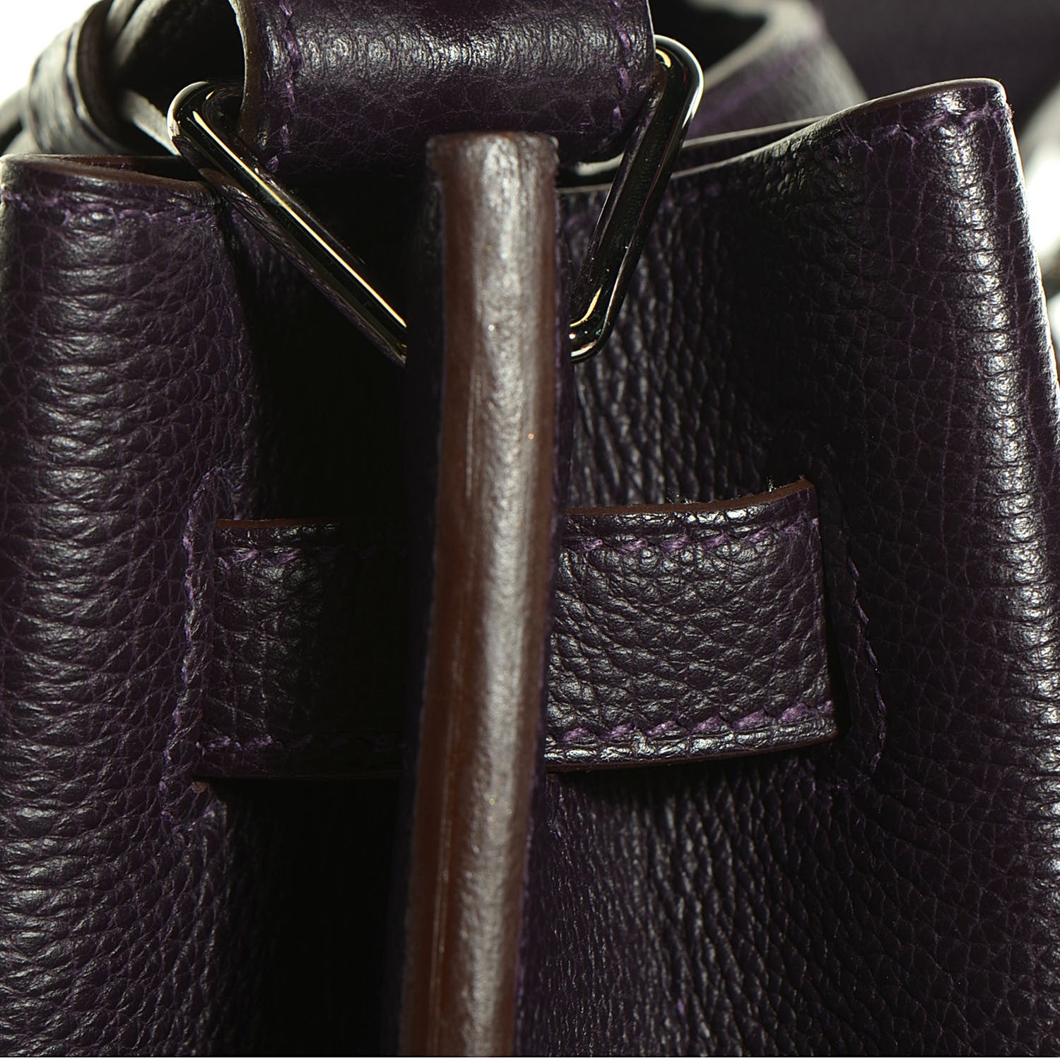 Hermes Togo So Kelly 26 Raisin 11 of 14