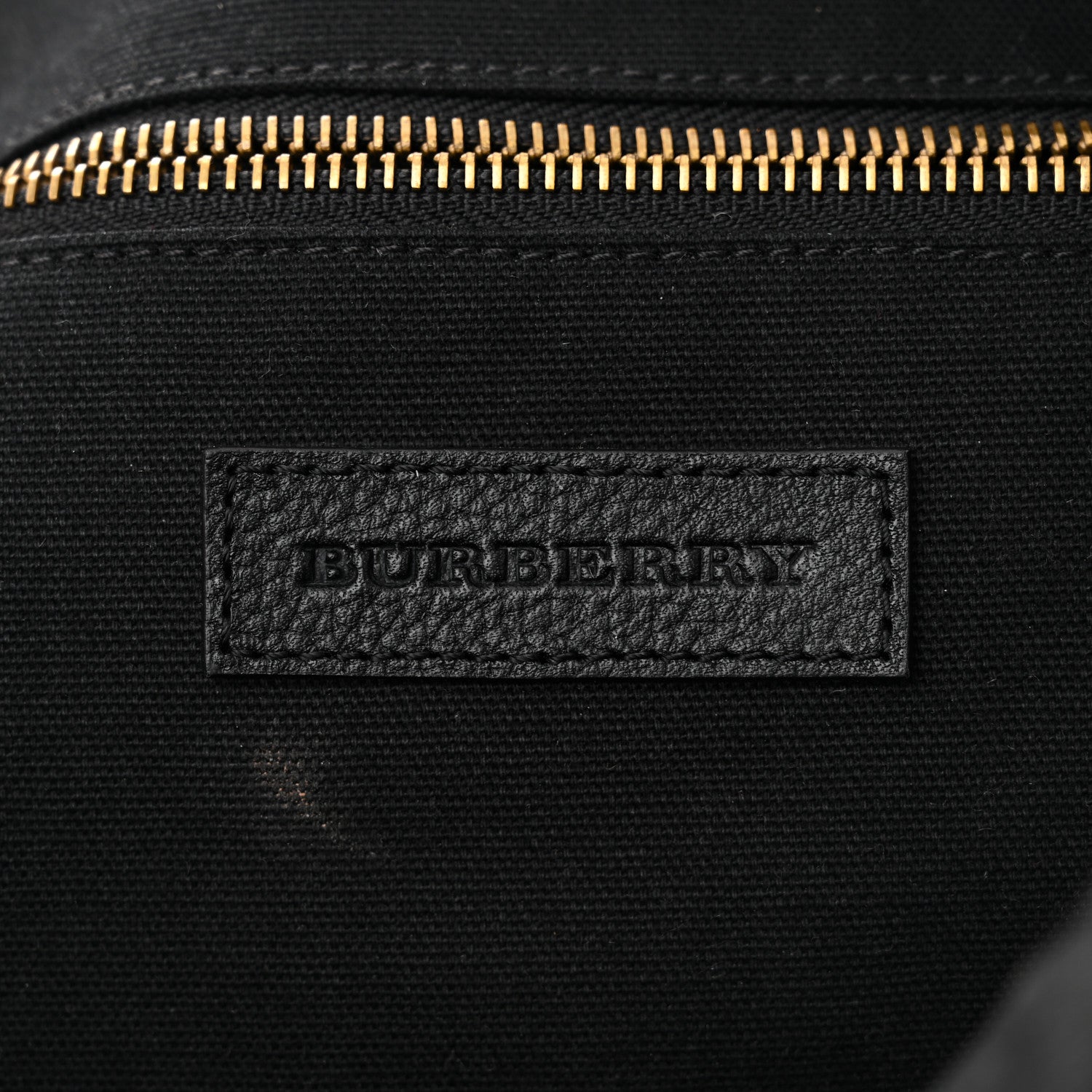 Burberry Mega Check Calfskin Abbeydale Simple Backpack Black Camel 6 of 9