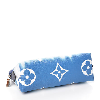 Louis Vuitton Monogram Giant Escale Cosmetic Pouch Blue 3 of 6