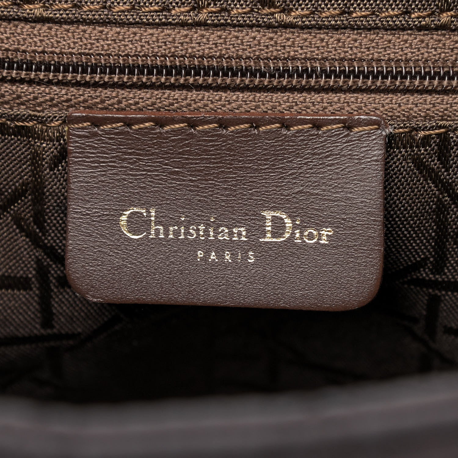 Christian Dior Nylon Cannage Medium Lady Dior Dark Brown 5 of 8