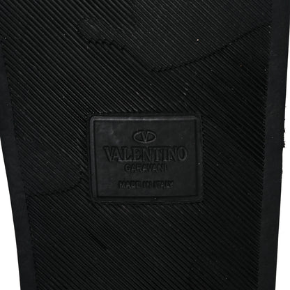 Valentino Garavani Rubber Mens VLTN Pool Slide Sandals 41 Black 6 of 8