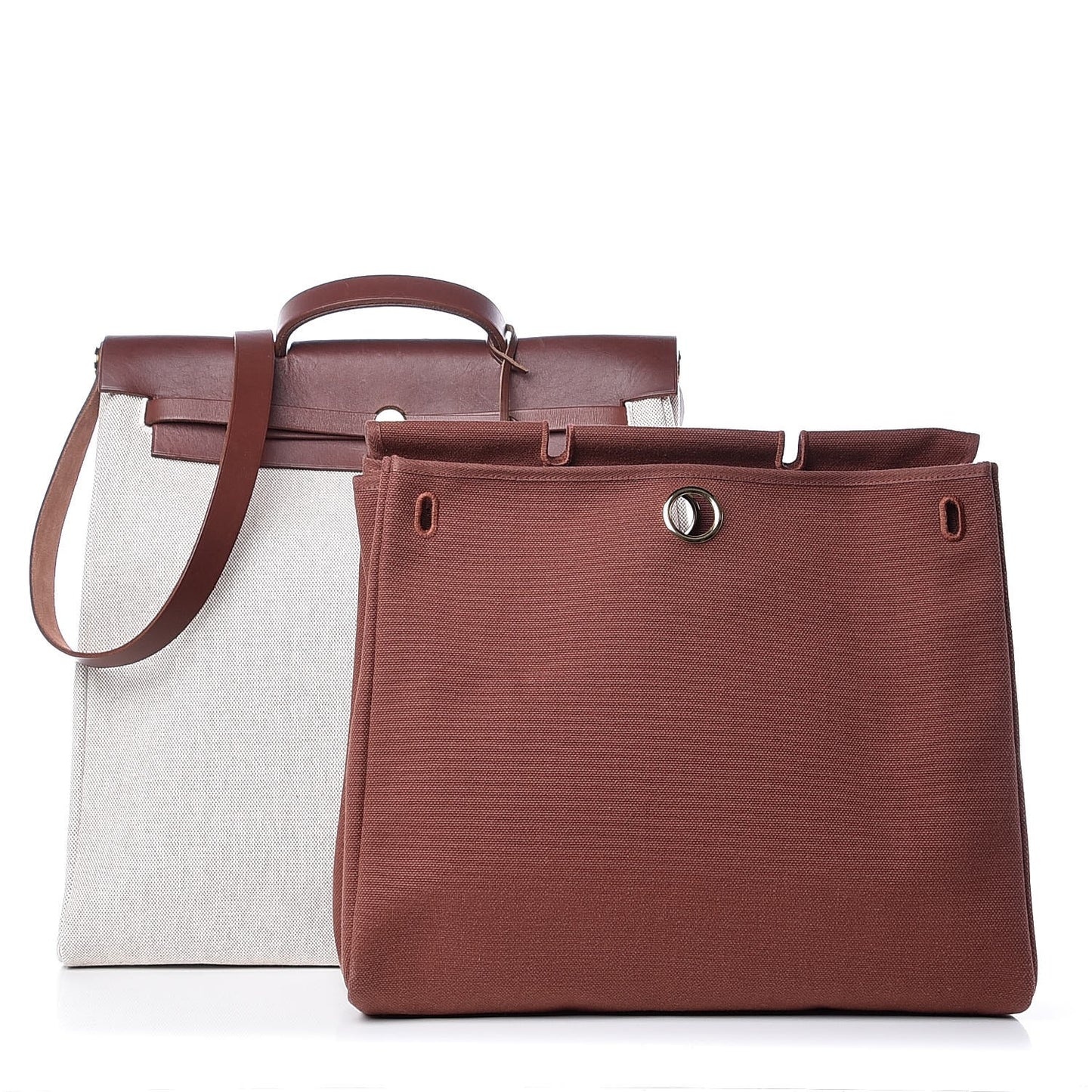 Toile Calfskin Herbag 39 GM Natural