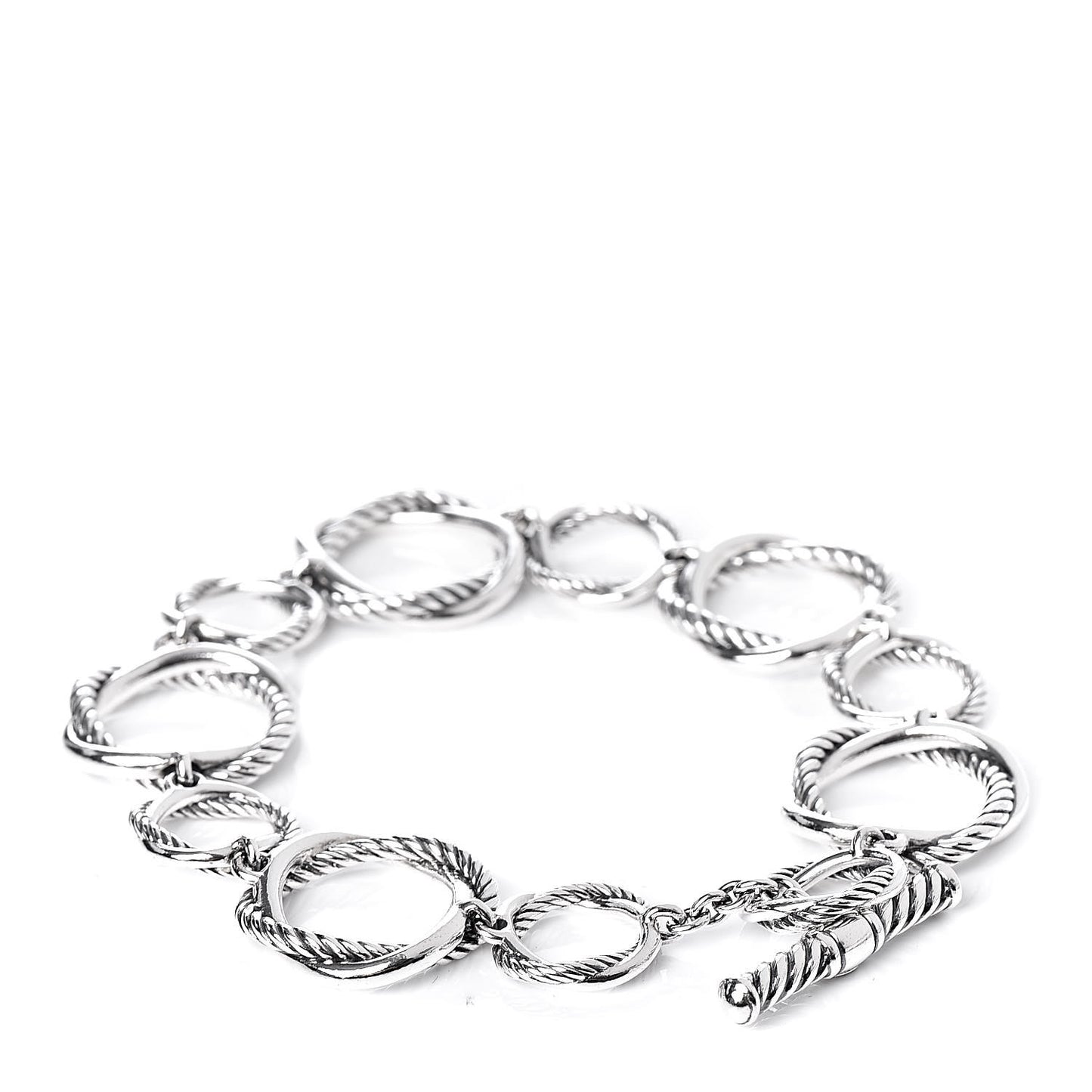 Sterling Silver Infinity Link Bracelet