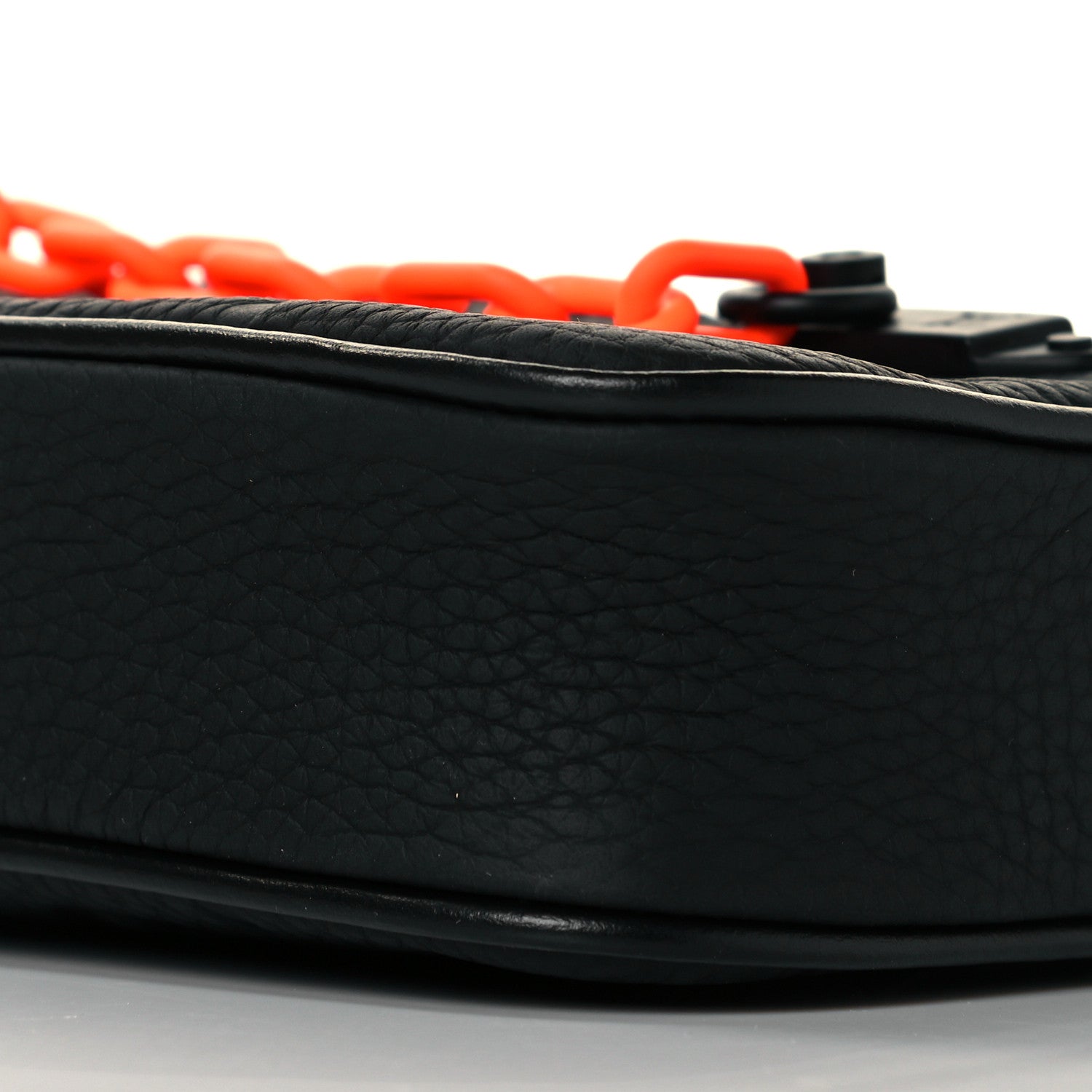Louis Vuitton Taurillon Monogram Uniformes Solar Ray Soft Pochette Volga Belt Bag Black 7 of 7
