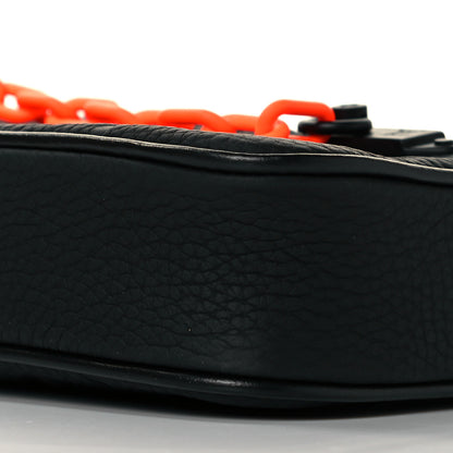 Louis Vuitton Taurillon Monogram Uniformes Solar Ray Soft Pochette Volga Belt Bag Black 7 of 7