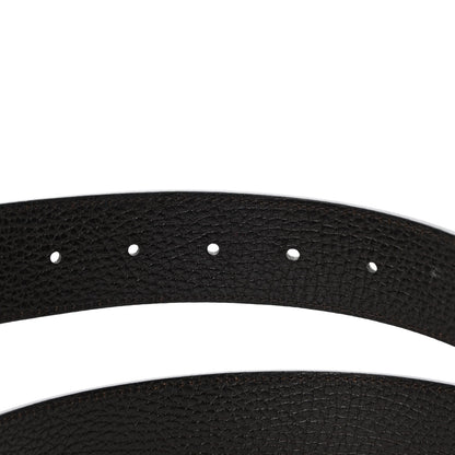 Gucci Calfskin Double G Reversible 37mm Belt 120 48 Black Cocoa 10 of 10