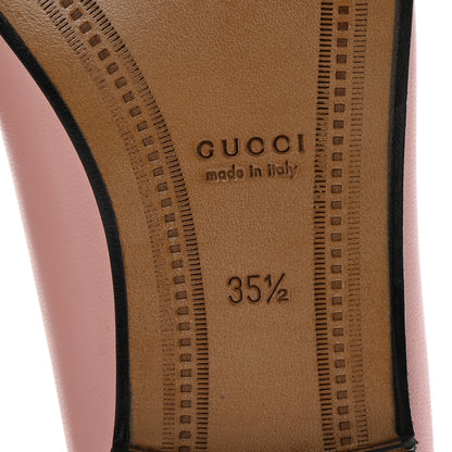 Gucci Lambskin Womens Brixton Horsebit Loafers 35.5 Perfect Pink 7 of 10