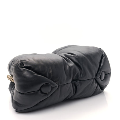 Proenza Schouler Lambskin Puffy Tobo Chain Shoulder Bag Black 4 of 9