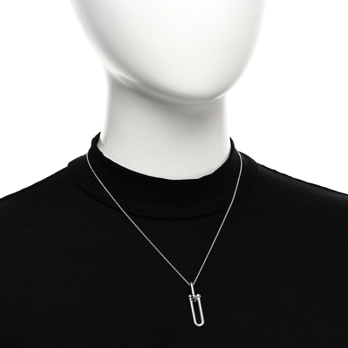 Sterling Silver HardWear Link Pendant Necklace