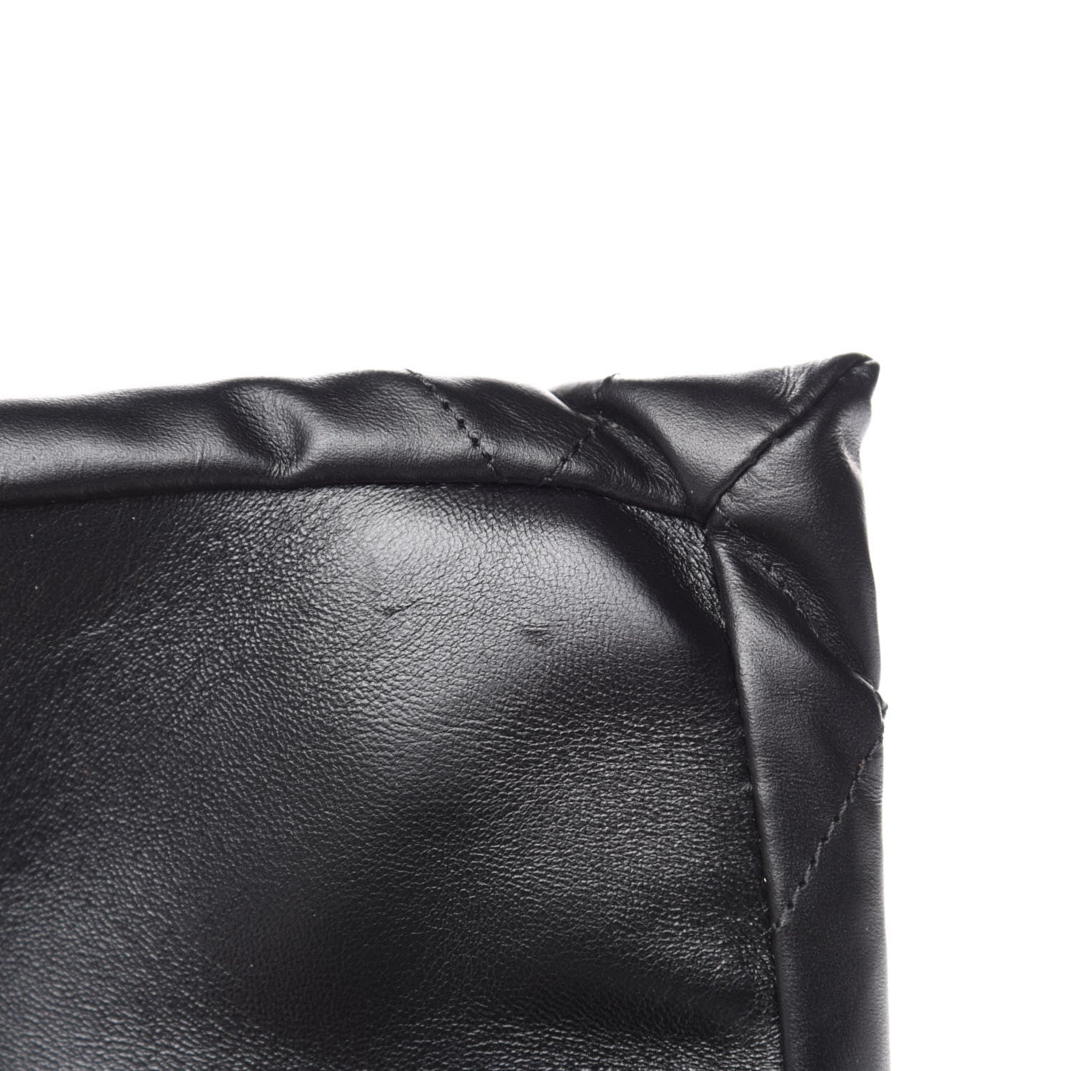 Balenciaga Nappa Calfskin Quilted Large Touch Shoulder Bag Black 9 of 14
