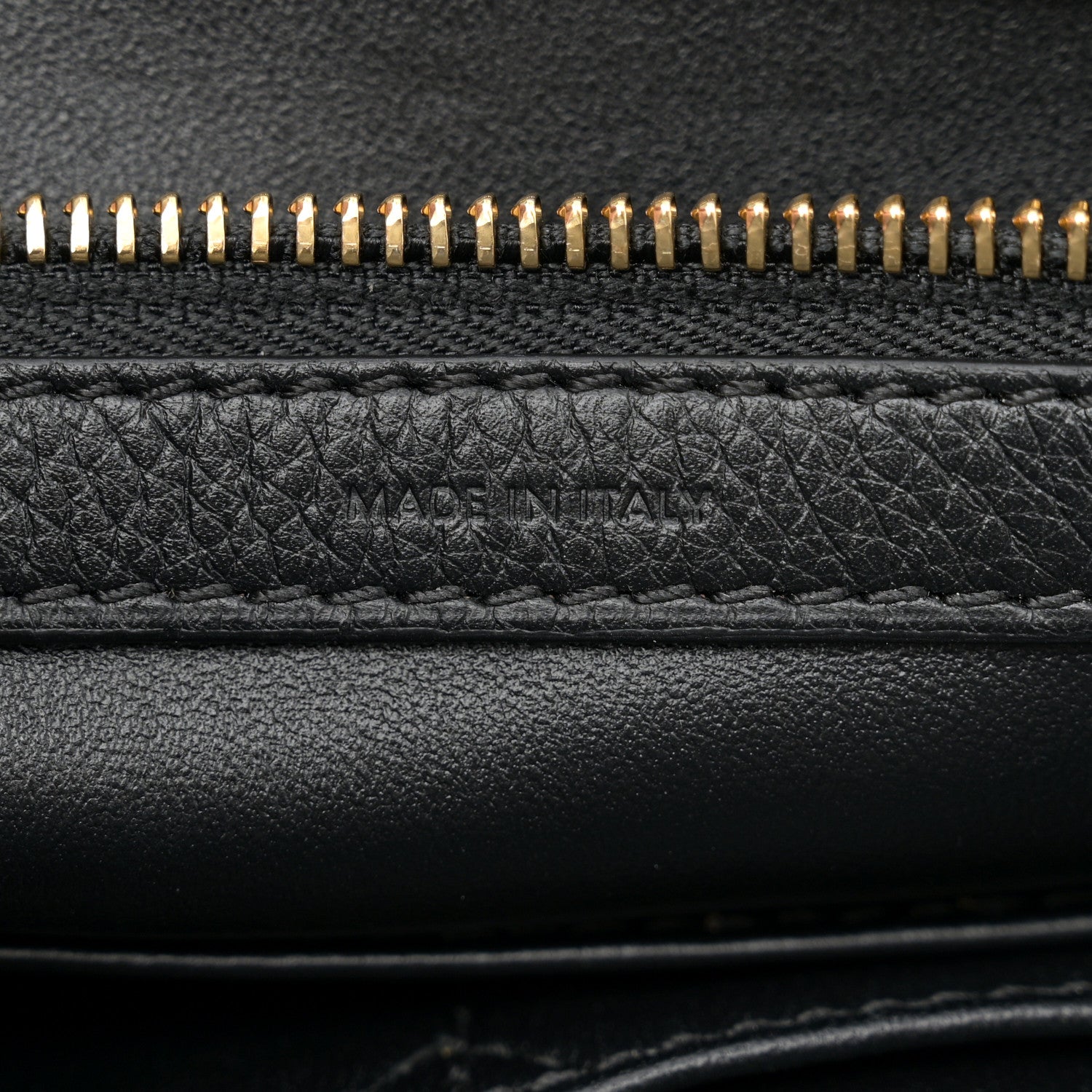 Celine Supple Calfskin Medium Conti Black 7 of 11