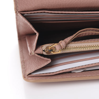 Chloe Calfskin Marcie Long Continental Flap Wallet Fallow Pink 8 of 8