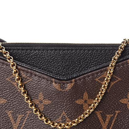 Louis Vuitton Monogram Pallas Clutch Black 8 of 10