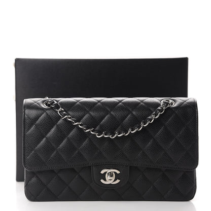 Chanel Caviar Quilted Medium Double Flap Black 13 of 13