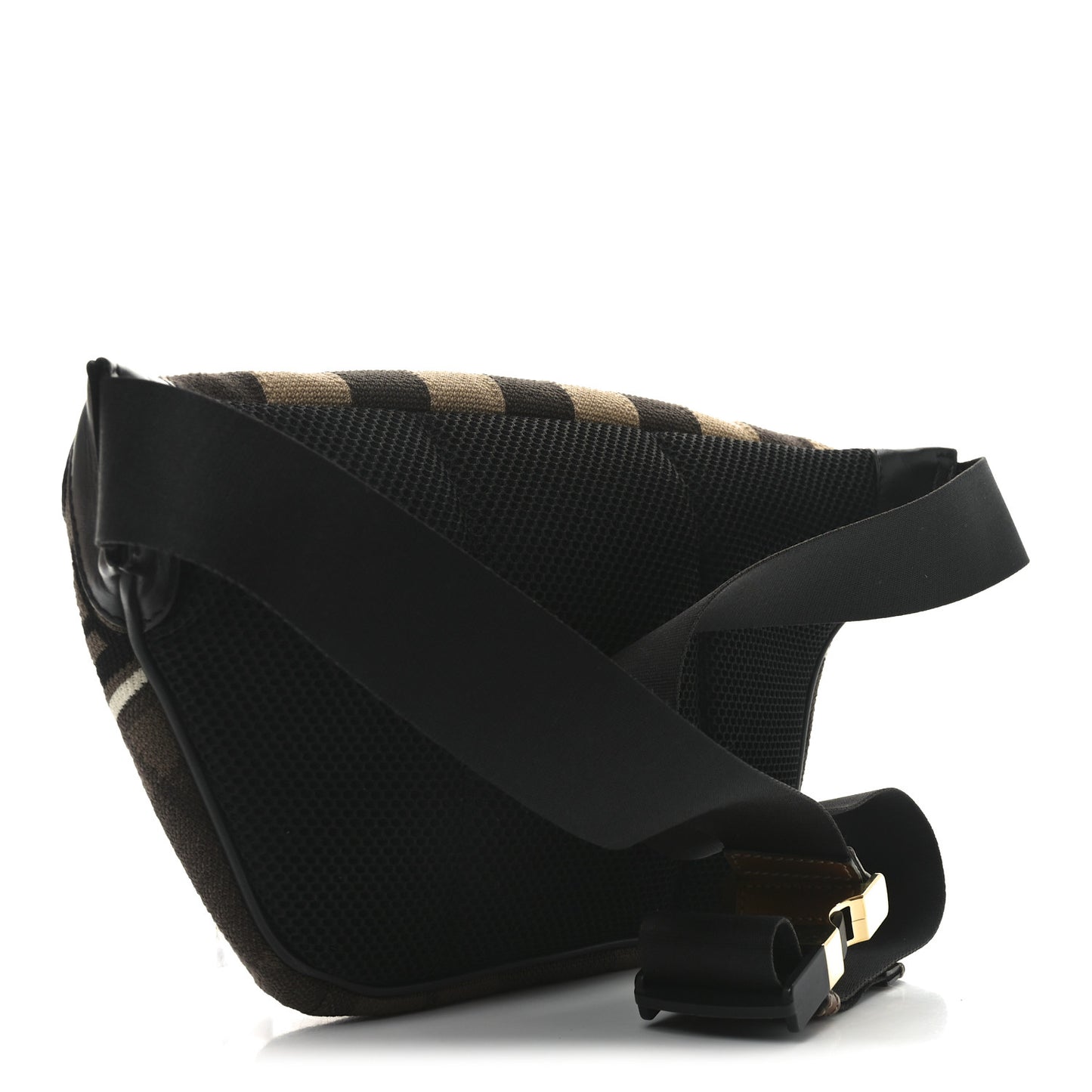 Vitello Century Maglia Pattern Mix Belt Bag Havana