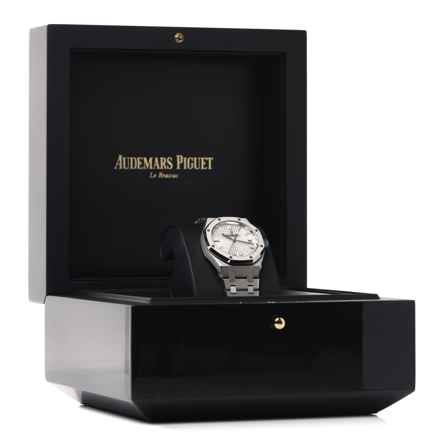 Stainless Steel 34mm Royal Oak Automatic Watch 77350ST.OO.1261ST.01