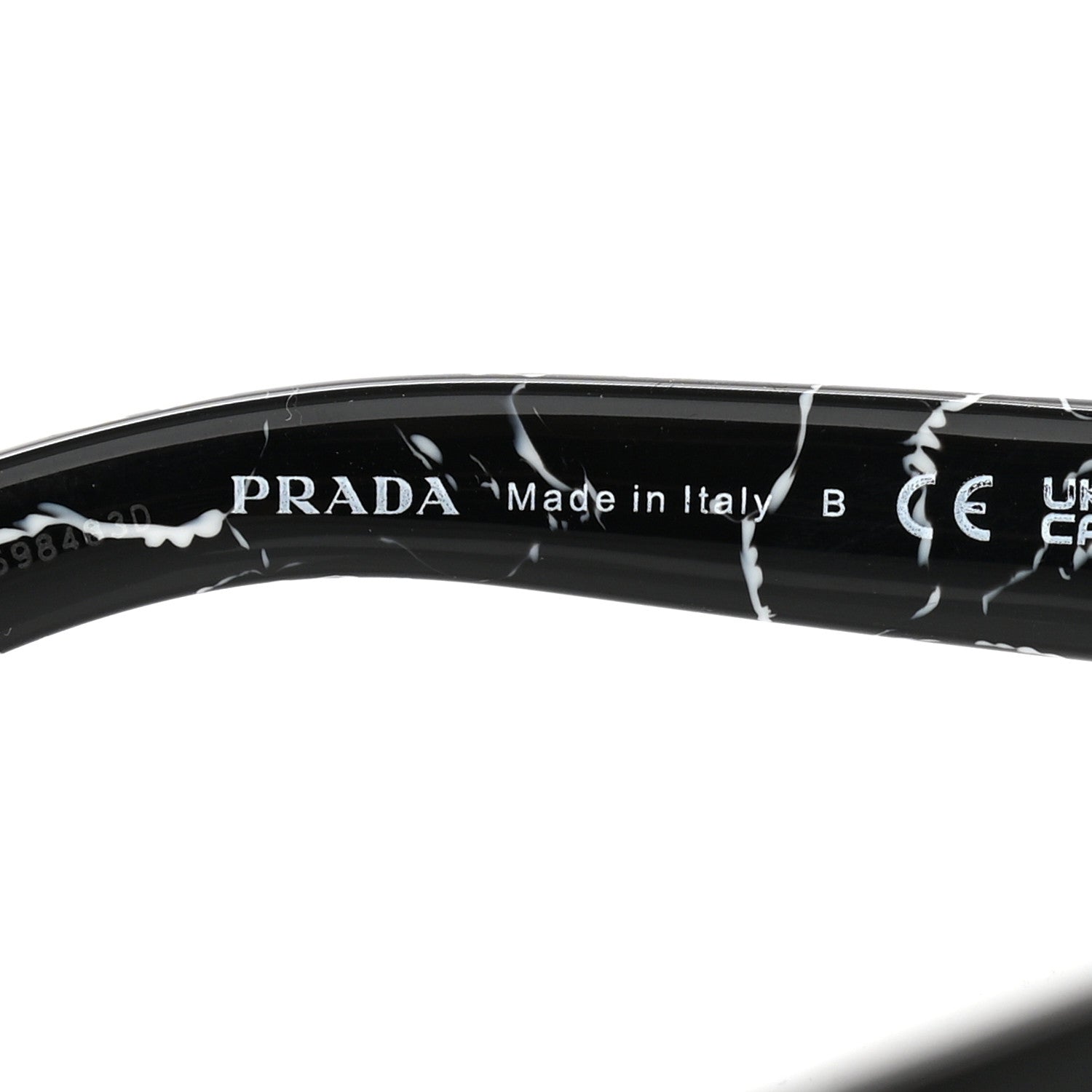 Prada Acetate Symbole Sunglasses SPR 22Y Iris 6 of 7