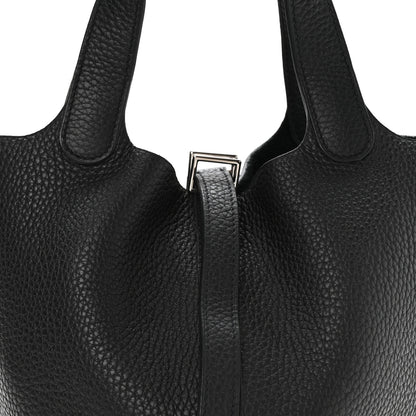 Hermes Taurillon Clemence Picotin Lock 18 PM Black 8 of 13