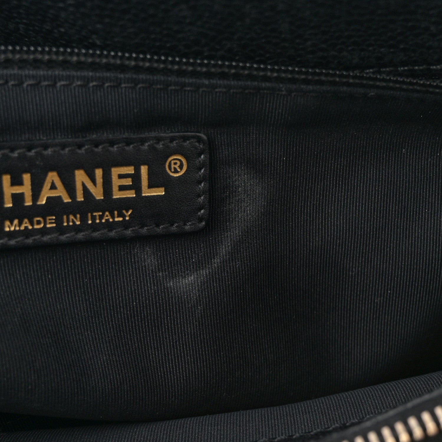 Chanel Caviar Quilted Grand Shopping Tote GST Black 11 of 15