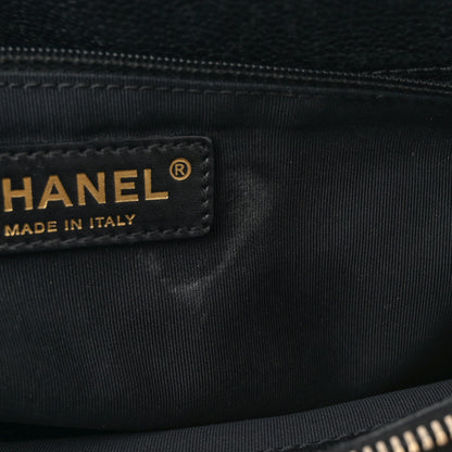 Chanel Caviar Quilted Grand Shopping Tote GST Black 11 of 15